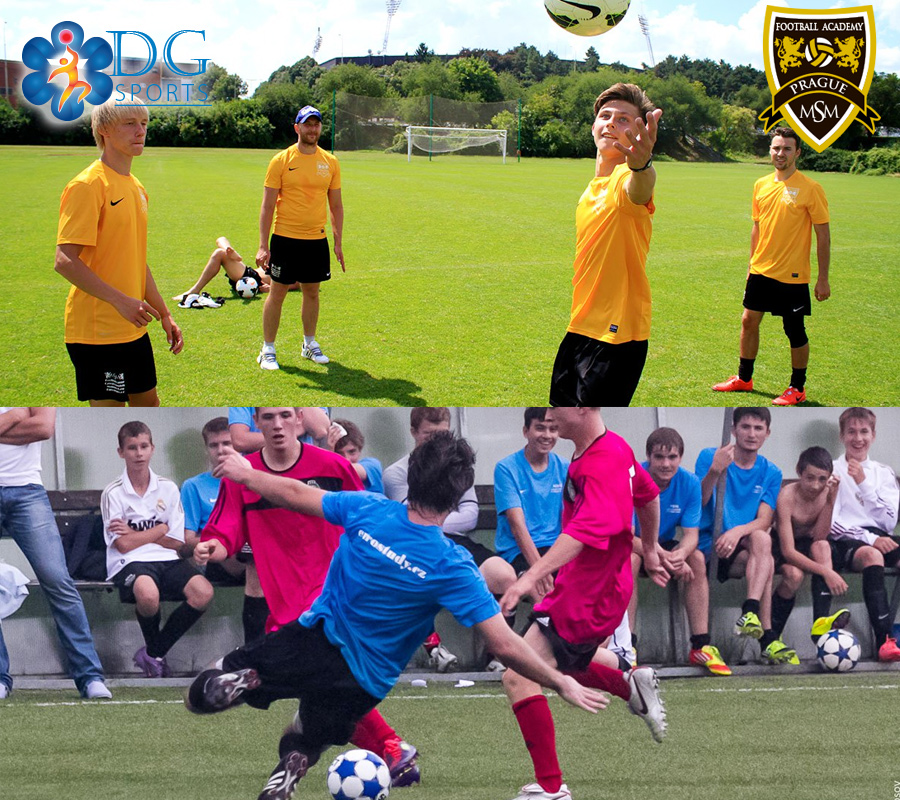 MSM International Football Academy in Prague, Czech Republic. Your chance to start a football career in Europe